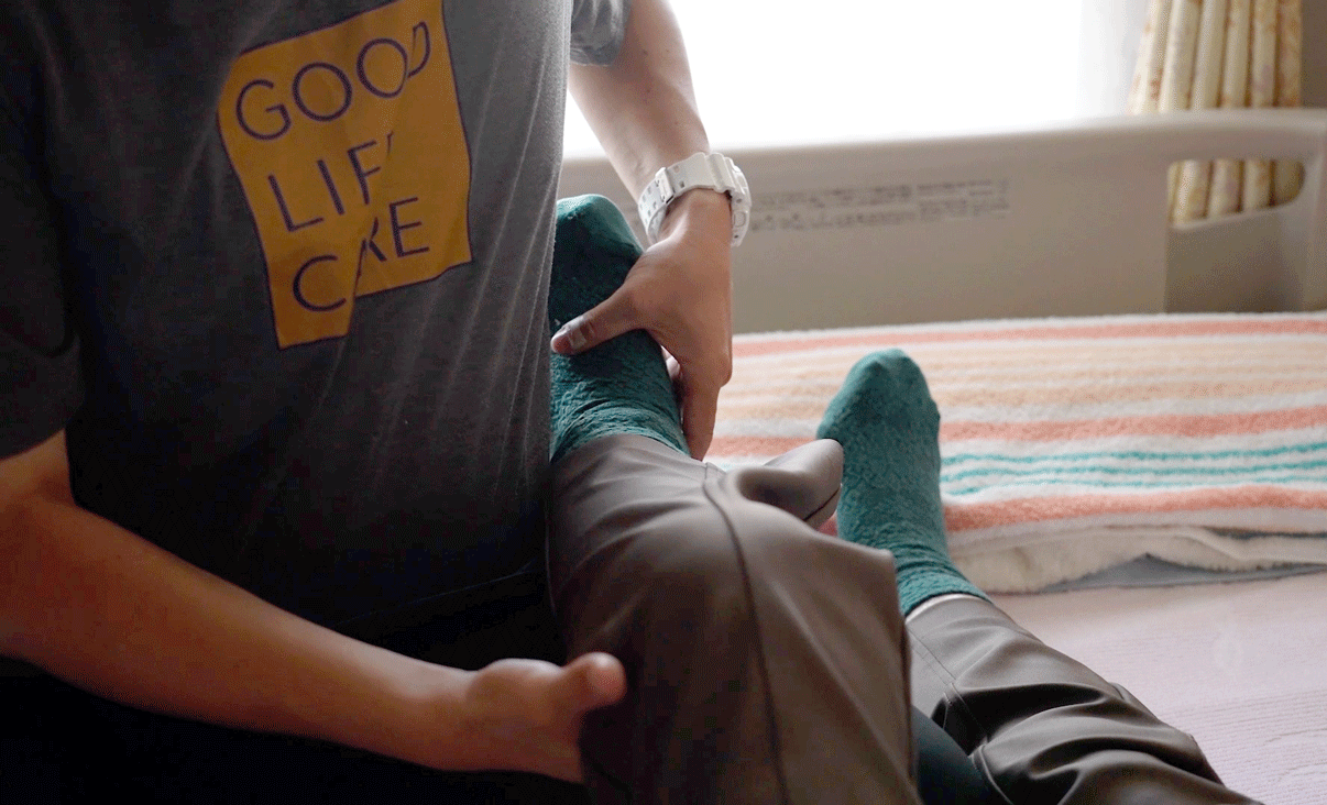 マンツーマンのリハビリ